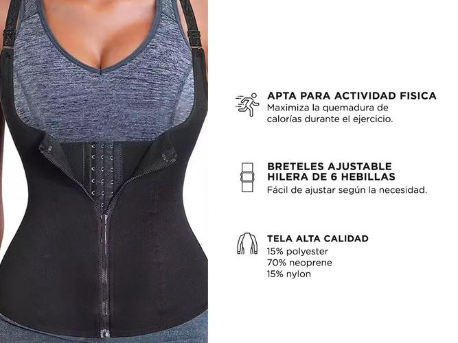 Faja Modelador Gadnic Corset de Neoprend Reductor Térmico  - 3