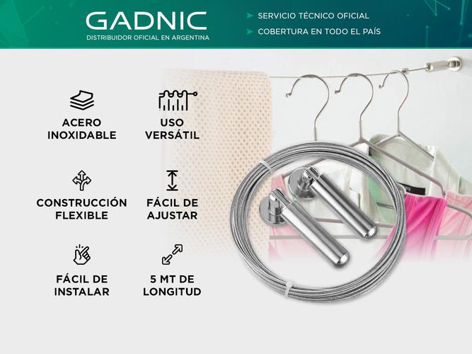 Barral de Ducha Gadnic de Acero Inoxidable - 1