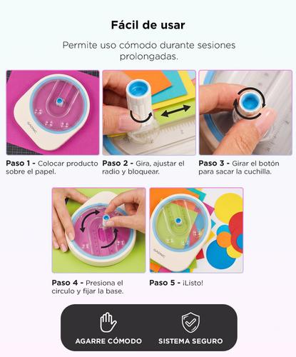 Cortante Circular Gadnic Corte 2 A 10 Cm Ajustable - 4