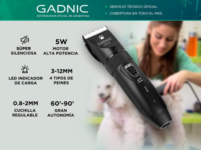 Máquina De Cortar Pelo Para Perros Gadnic S300 Regulable - 1