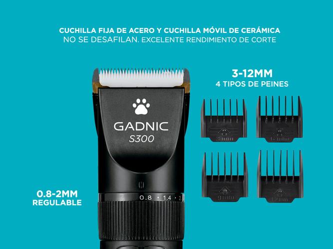 Máquina De Cortar Pelo Para Perros Gadnic S300 Regulable - 3