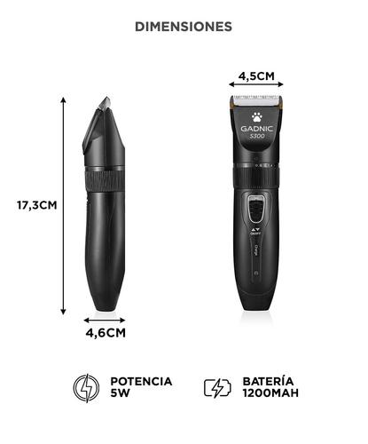 Máquina De Cortar Pelo Para Perros Gadnic S300 Regulable - 4