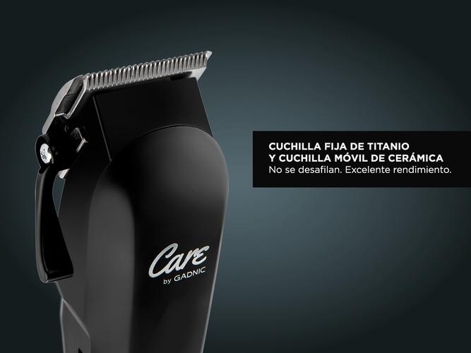 Máquina de Cortar Pelo Care By Gadnic S2000 Profesional Peines Accesorios Usado - 3