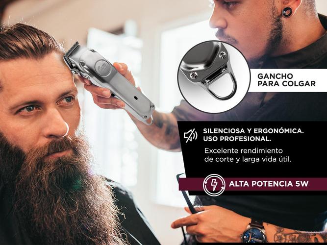 Cortadora De Pelo Profesional + Máquina de Cortar Pelo  - 4