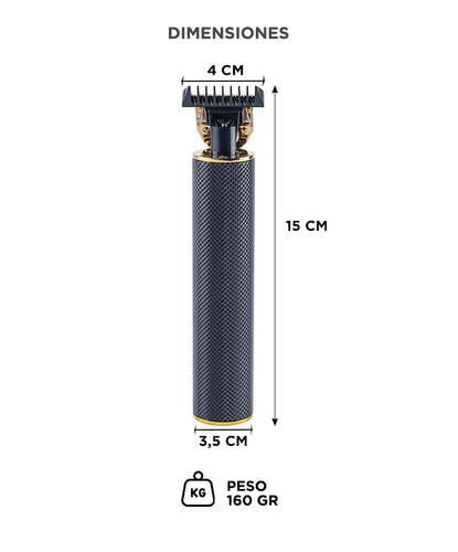 Máquina de Cortar Pelo Gadnic T900 Patillera Uso Profesional Recargable  3 Peines - 5
