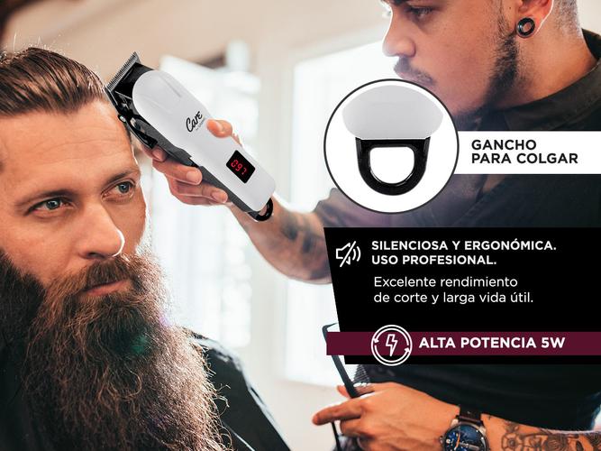 Máquina de Cortar Pelo Gadnic S2000 Inalámbrica Profesional 10 Peines  Accesorios  Usado - 2