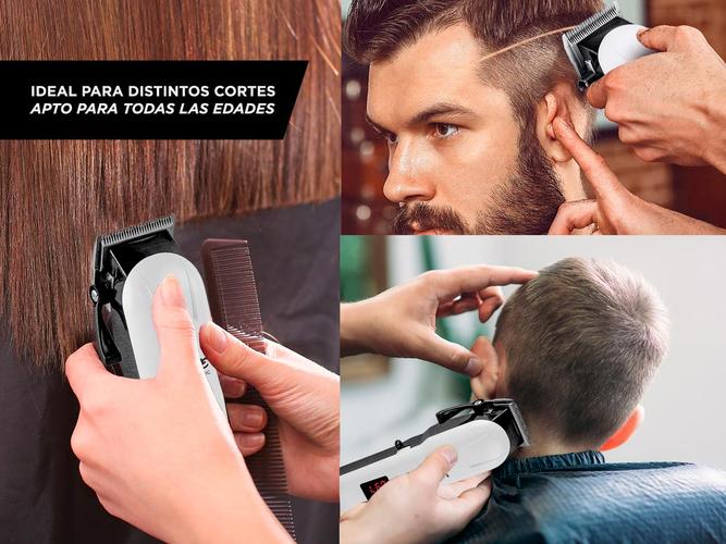 Máquina de Cortar Pelo Gadnic S2000 Inalámbrica Profesional 10 Peines  Accesorios  Usado - 4