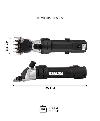Esquiladora Gadnic S900 Dual Para Animales 350W  Cuchilla Adicional - 4
