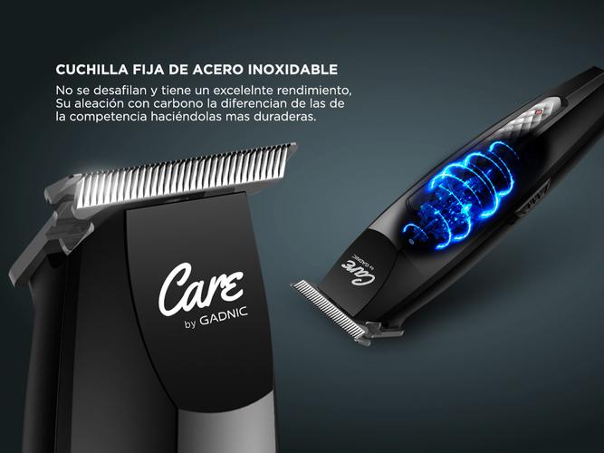 Máquina de Cortar Pelo Gadnic T900 Patillera Uso Profesional  Usado - 3