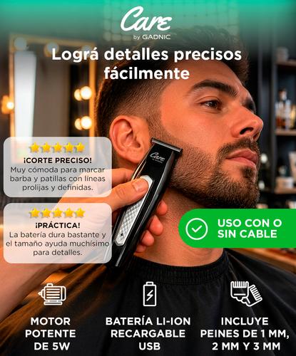 Máquina de Cortar Pelo Gadnic T900 Patillera Uso Profesional  Usado - 1