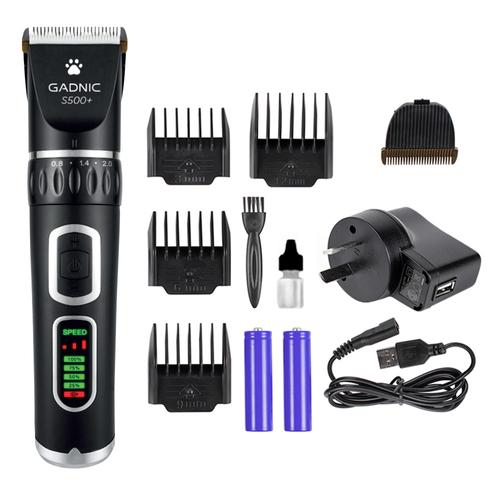 Máquina De Cortar Pelo Para Perros Gadnic S500 Regulable Portátil Y Recargable Usado - 0
