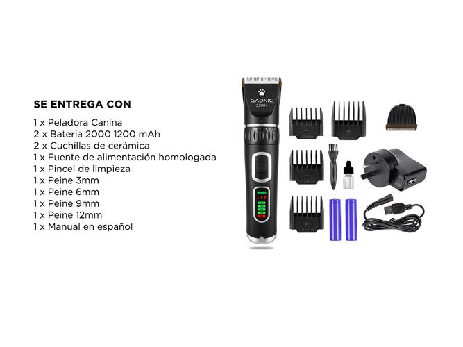 Máquina De Cortar Pelo Para Perros Gadnic S500 Regulable Portátil Y Recargable - 6