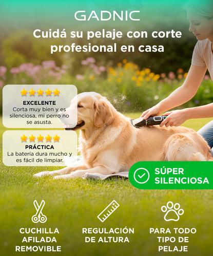 Máquina De Cortar Pelo Para Perros Gadnic S500 Regulable Portátil Y Recargable - 1