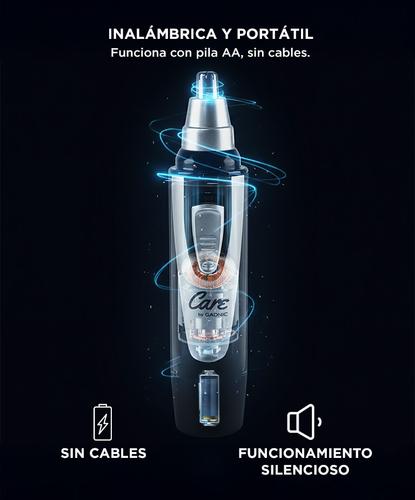 Maquina Corta Pelo Care By Gadnic NT1000 Nariz Oreja Patillera Profesional - 4