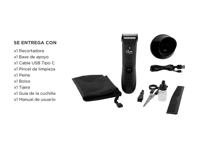 Maquina De Afeitar Gadnic T8000 Base USB De Carga Rápida - 5