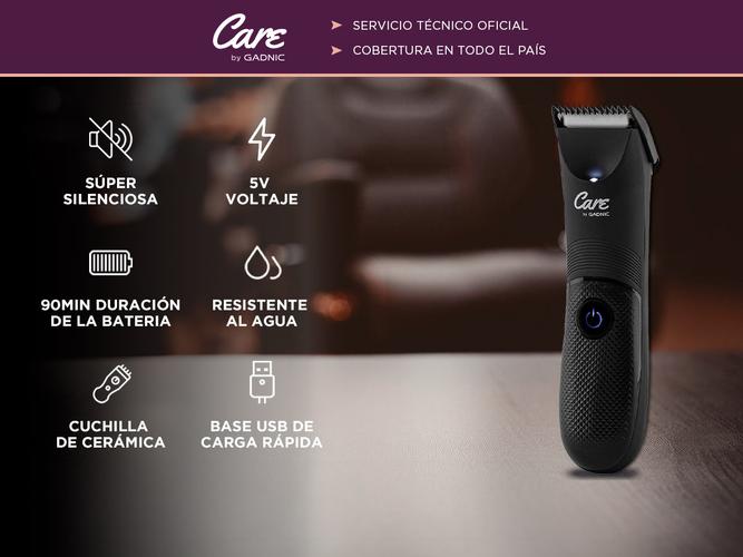 Maquina De Afeitar Gadnic T8000 Base USB De Carga Rápida Usado - 1