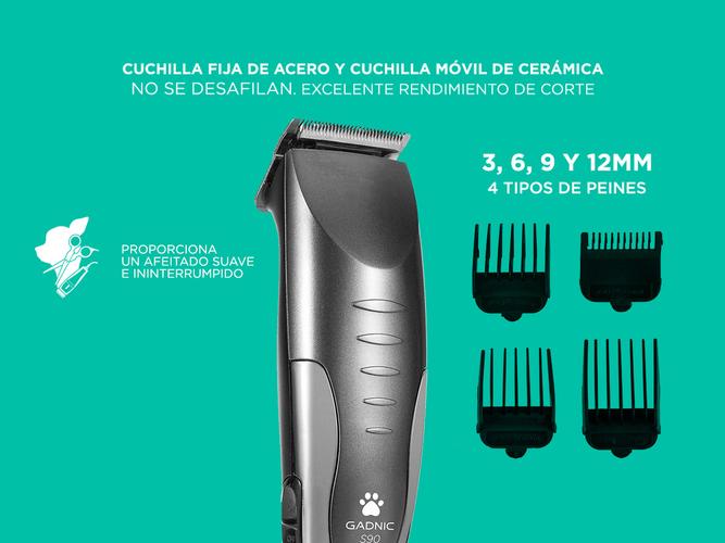 Máquina De Cortar Pelo Para Perros Gadnic S90 Accesorios Usado - 2