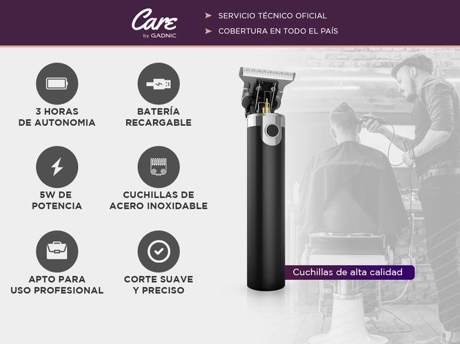 Cortadora De Pelo Profesional Gadnic CP140 Ergonómica Usado - 1