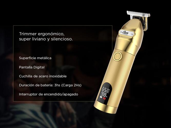 Maquinita de pelo electrica Gadnic CP160 con pantalla Lcd Usb - 2