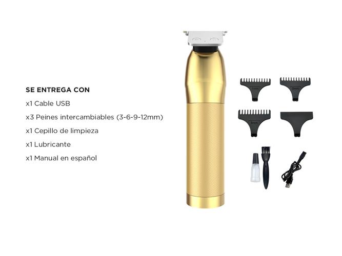 Maquinita de pelo electrica Gadnic CP160 con pantalla Lcd Usb - 5