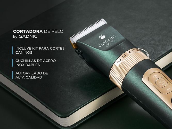 Cortadora de Pelo Canina Gadnic  con pantalla Lcd Usb - 3