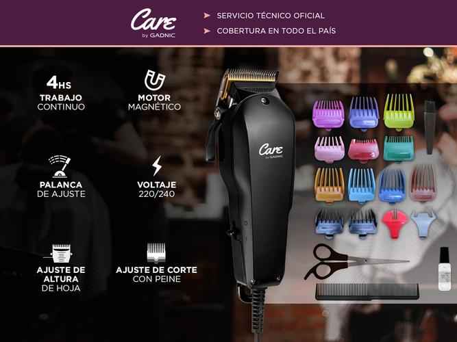 Cortadora de Pelo Gadnic CP190 Profesional Con Accesorios - 1