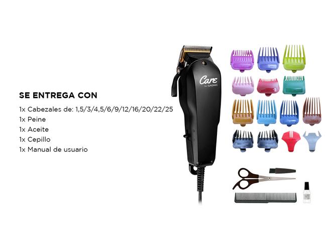 Cortadora de Pelo Gadnic CP190 Profesional Con Accesorios - 6