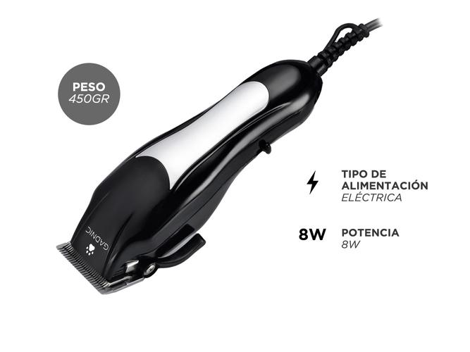 Cortadora de Pelo Canina Gadnic S600 Kit Peintes y Tijera para Perros - 5