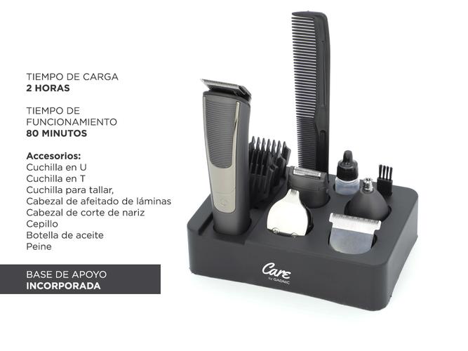 Cortadora de pelo Gadnic Care CP21F22+ negra 220V ergonomica - 4