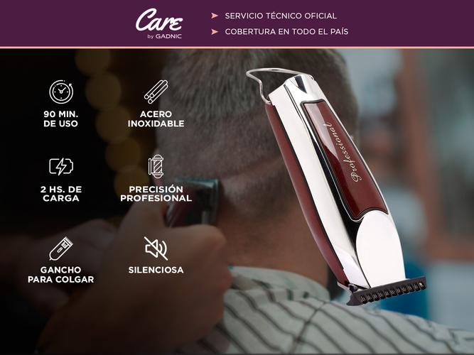 Cortadora de Pelo Mik3 Gadnic Recargable Vintage  - 1