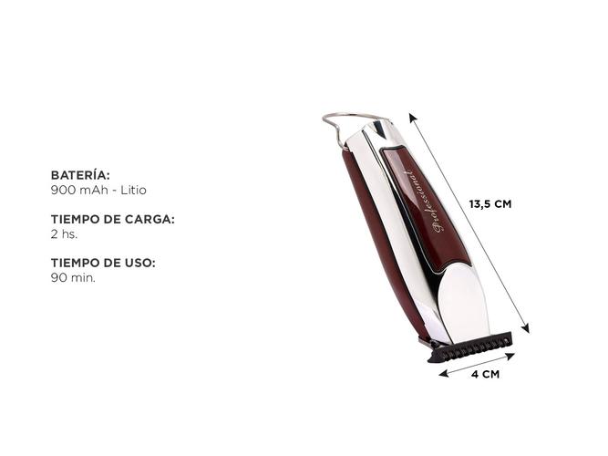 Cortadora de Pelo Mik3 Gadnic Recargable Vintage  - 5