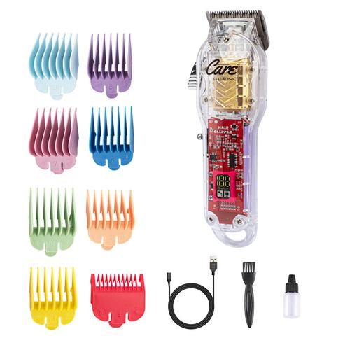 Maquina de Cortar El Pelo Gadnic Profesional Armazón Transparente - 0