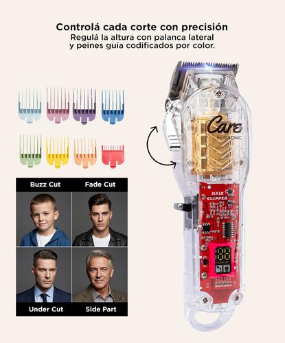 Maquina de Cortar El Pelo Gadnic Profesional Armazón Transparente - 2