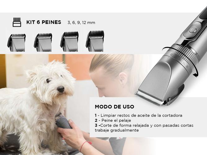 Cortadora de Pelo Gadnic Canina Para Mascotas Recargable  Outlet - 3