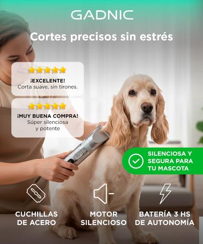 Cortadora de Pelo Gadnic Canina Para Mascotas Recargable  - 1