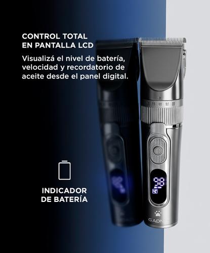 Cortadora de Pelo Gadnic Canina Para Mascotas Recargable  - 4