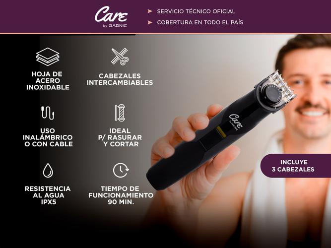 Afeitadora Gadnic Trimz Acero Inoxidable - 1