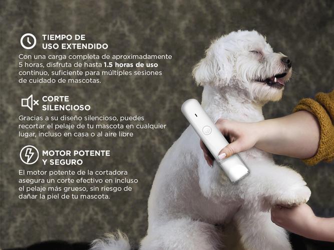 Máquina Cortadora de Pelo Gadnic Aseo Para Mascotas + Accesorios  - 4