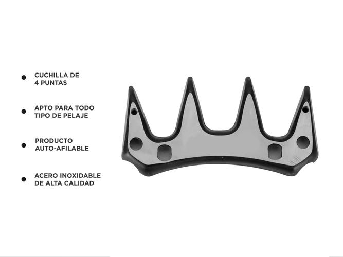 Cuchilla Esquiladora Gadnic 13 Dientes - 3