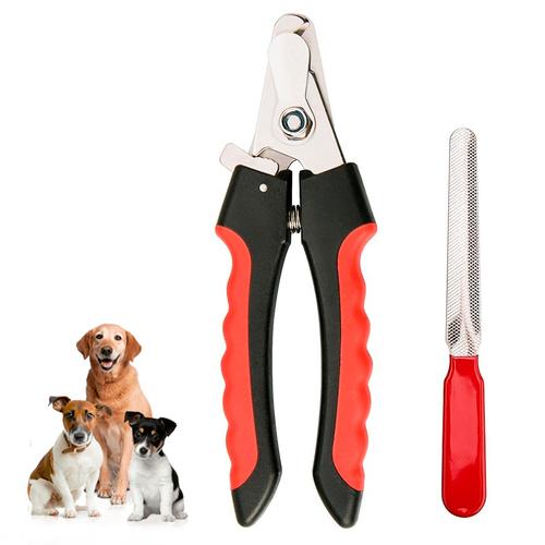 Set Gadnic Alicate Corta Uñas Para Perros + Lima Profesional - 0