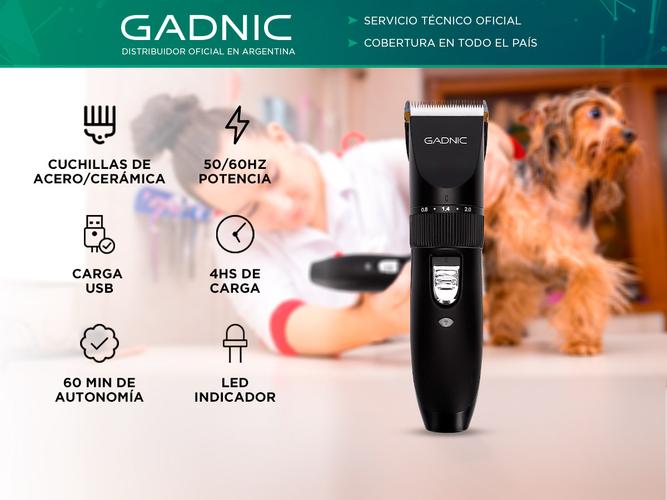  Cortadora de pelos Profesional Mascotas Gadnic CPL52. - 1