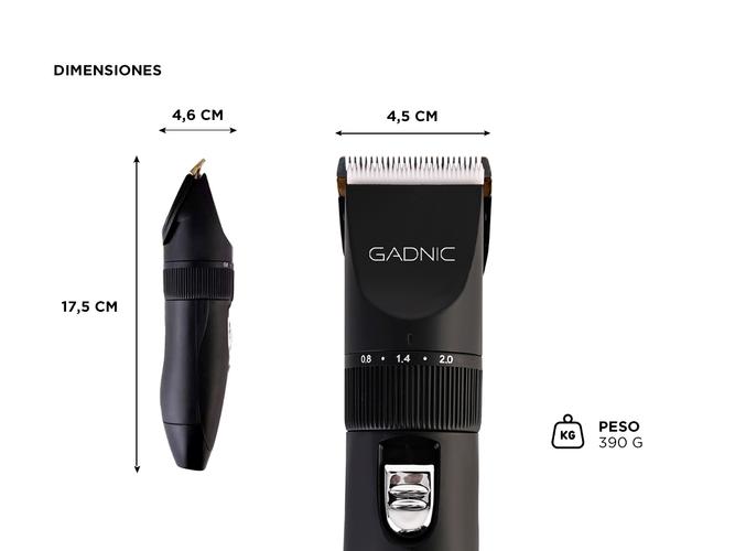  Cortadora de pelos Profesional Mascotas Gadnic CPL52. - 5