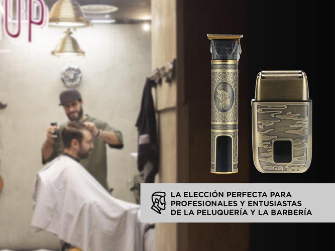Set de Peluquería Barbería Gadnic BRAZ 2000 Cortadora de Pelo  Afeitadora - 3