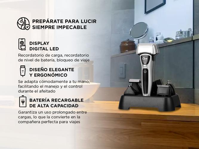 Máquina Multi Afeitadora Gadnic RZR 9K Display Digital - 4