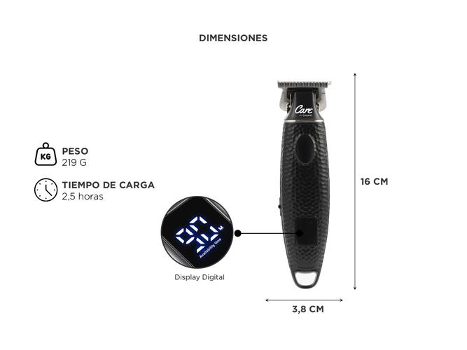 Cortadora de Pelo TURBO 8000 Gadnic Profesional Inalámbrica  - 5
