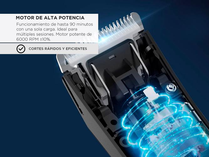 Cortadora de Pelo T8000 Ultra Gadnic Recargable Display LED - 2