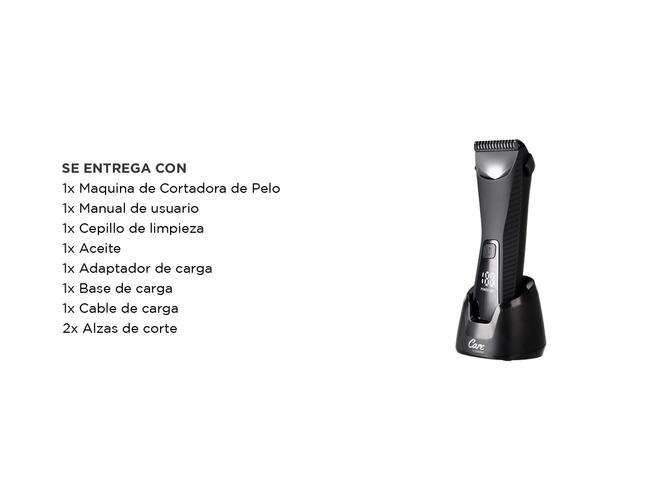 Cortadora de Pelo T8000 Ultra Gadnic Recargable Display LED - 6