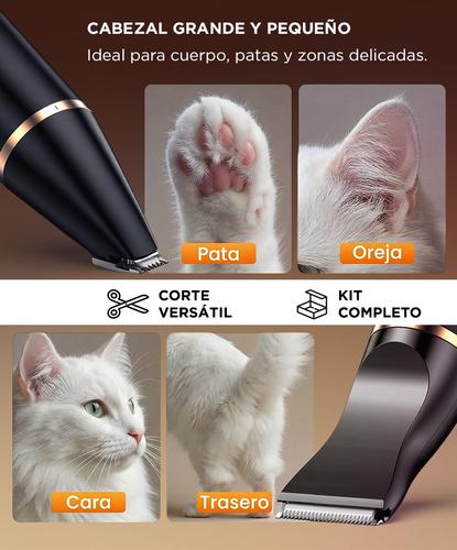 Máquina Para Cortar Pelo GADNIC Mascotas IPX7 Inalámbrica Con Accesorios  - 4