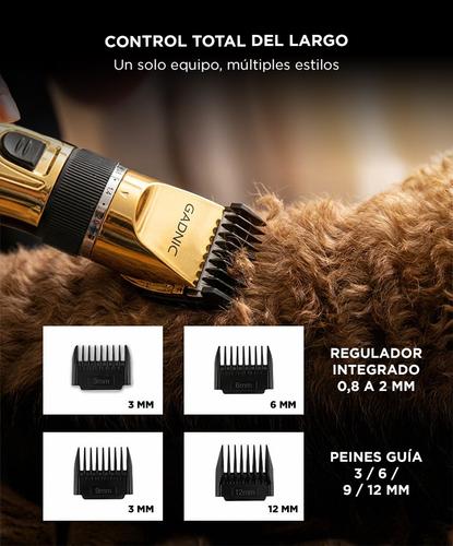 Cortadora De Pelo Mascotas Gadnic Silenciosa Inalámbrica - 4