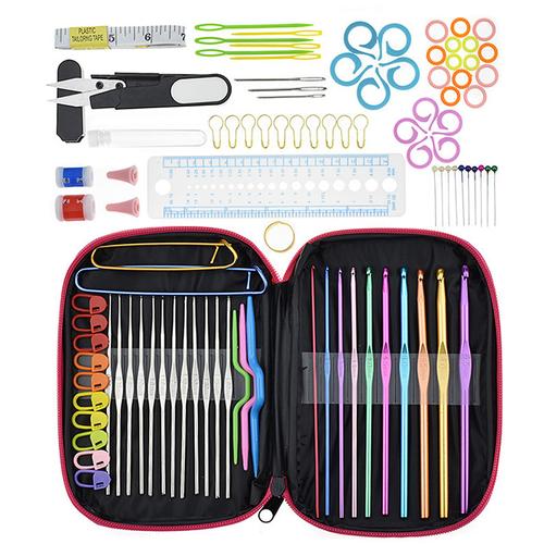 Set Crochet Costura Gadnic CRO01 100 Piezas Accesorios - 0